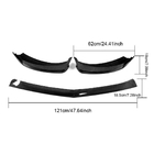 Mercedes S-class C217 Coupe 2014-2020 Lame avant Lip V1 pour AMG-Line 2015-2018 Carbone photo 6