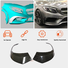 Mercedes S-class C217 Coupe 2014-2020 Couvre Pare-chocs Avant en Carbone (pour AMG-Line 2015-2018) photo 3