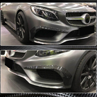 Mercedes S-class C217 Coupe 2014-2020 Couvre Pare-chocs Avant en Carbone (pour AMG-Line 2015-2018) photo 5