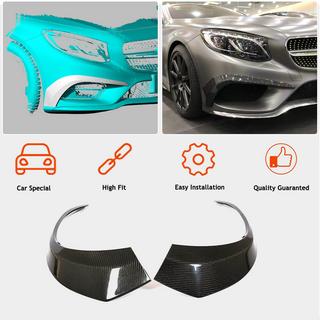 Couvre Pare-chocs Avant en Carbone (pour AMG-Line 2015-2018) photo 3