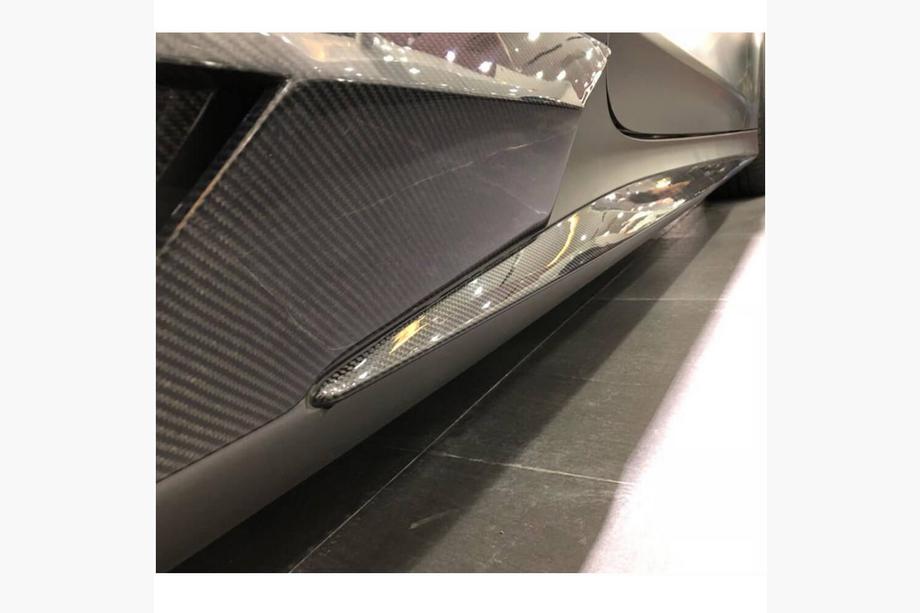 Mercedes S-class C217 Coupe 2014-2020 Bas de Caisse (pour AMG-Line 2015-2018, Plastique) Photo 4