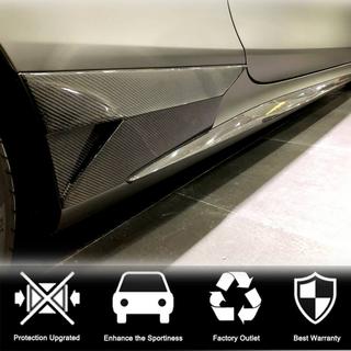 Extensions de bas de caisse (pour AMG-Line 2015-2018, Carbone) photo 2