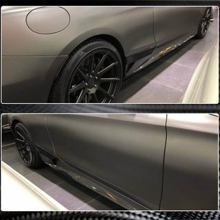 Extensions de bas de caisse (pour AMG-Line 2015-2018, Carbone) photo 3