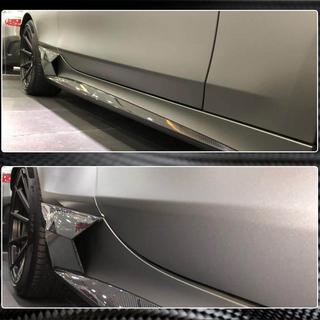 Extensions de bas de caisse (pour AMG-Line 2015-2018, Carbone) photo 4