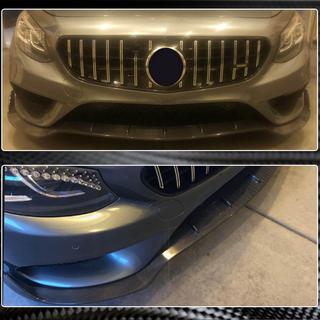 Extension de pare-chocs avant Lip V3 (pour AMG-Line 2015-2018, Carbone) photo 4