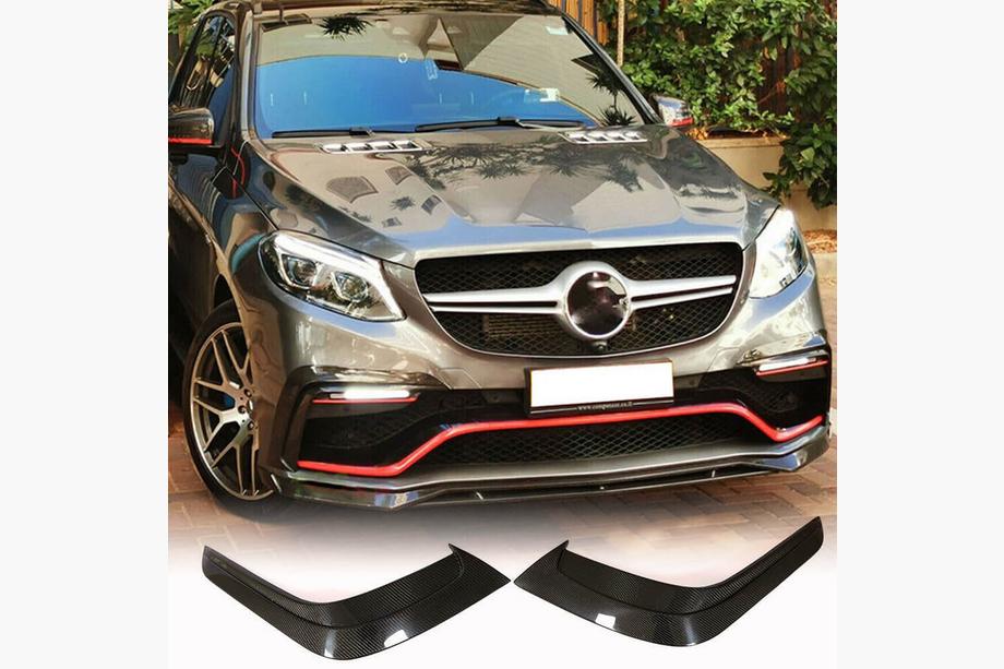 Mercedes GLE coupe C292 2015-2019 Caches de Pare-chocs Avant en Carbone pour GLE63 AMG Image