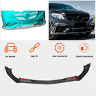 Mercedes GLE coupe C292 2015-2019 Extensions de lèvre de pare-chocs avant (pour GLE63 AMG, Plastique) photo 2