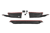 Toyota Land Cruiser Prado 150 2009-2023 Diffuseur arrière TRD 3 pièces (pour 2017+) Blanc photo 6