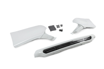 Toyota Land Cruiser Prado 150 2009-2023 Diffuseur arrière TRD 3 pièces (pour 2017+) Blanc photo 8