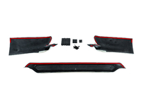 Toyota Land Cruiser Prado 150 2009-2023 Diffuseur arrière TRD 3 pièces (pour 2017+) Blanc photo 9
