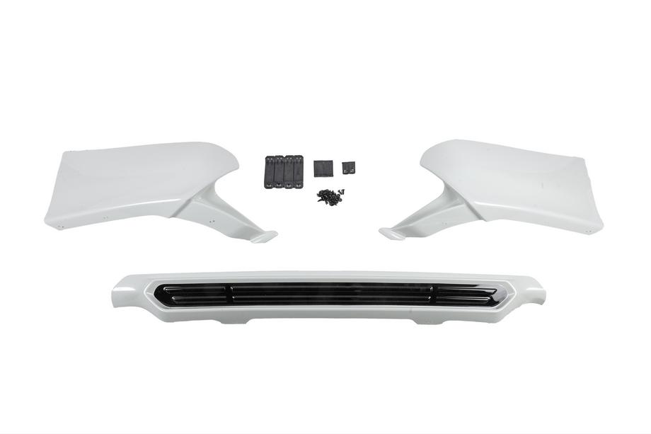 Toyota Land Cruiser Prado 150 2009-2023 Diffuseur arrière TRD 3 pièces (pour 2017+) Noir Photo 3