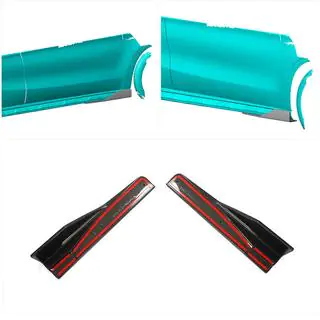 Couvre-seuils de porte (pour GLA45 AMG 2013-2016, carbone) photo 2