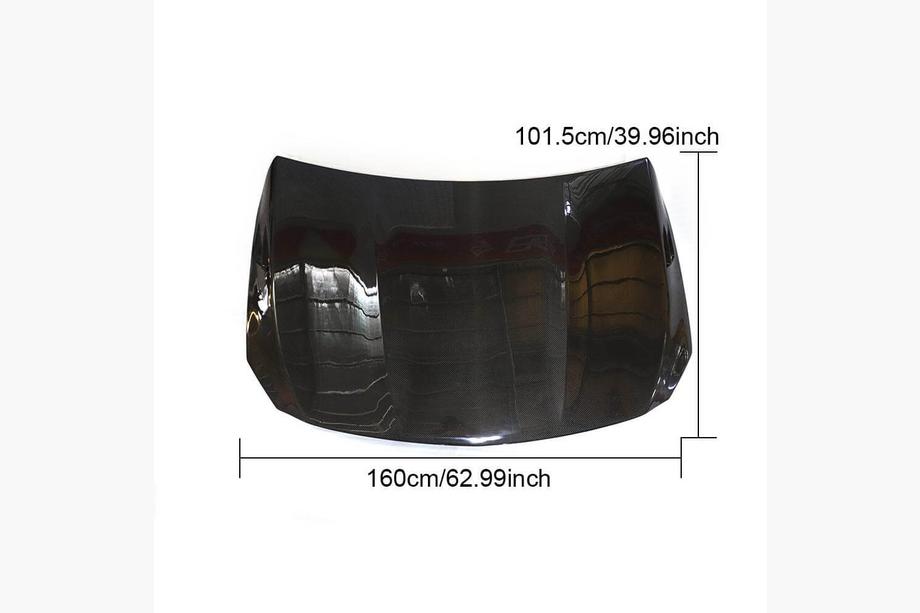 Mercedes GLA X156 2014-2019 Capot V2 (Carbone) Image