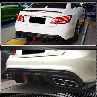 Diffuseur de pare-chocs arrière pour AMG-Line 2014-2016, Carbone photo 3