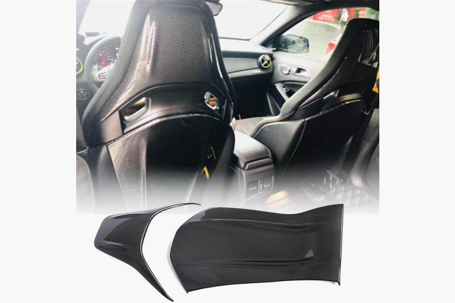 Mercedes A-class W177 2018- Couvre-sièges en Dry Carbon Photo 1