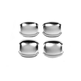 Caches de poignées chromés (4 pcs, plastique) photo 2