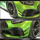 Mercedes AMG GT C190/R190 2014-2022 Extensions de pare-chocs avant V1 (pour GT R 2016-2019, Carbone) photo 4