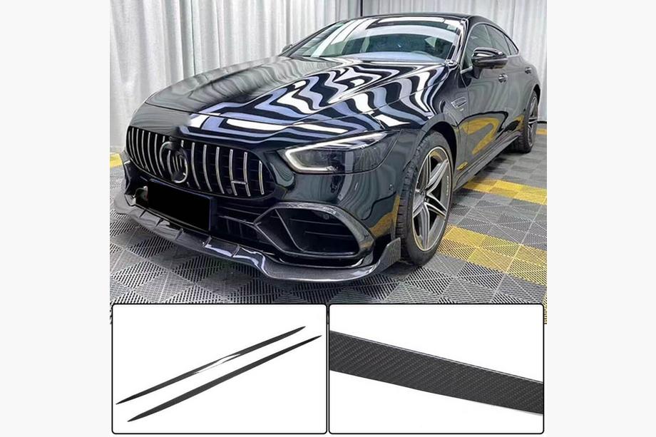 Mercedes AMG GT 4 X290 2018- Bas de Caisse (pour GT53 2018-2022, Carbone Sec) Photo 1