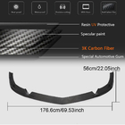 Mercedes SLS C197 2010-2014 Lame Avant Pare-chocs (Carbone) photo 6