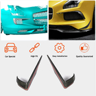 Mercedes SLS C197 2010-2014 Flaps Pare-chocs Avant V2 (Carbone) photo 2