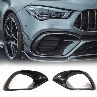 Couvre pare-chocs avant en carbone pour CLA45 AMG SD photo 1