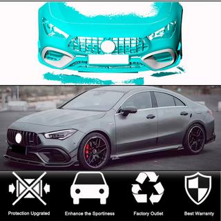 Couvre pare-chocs avant en carbone pour CLA45 AMG SD photo 2