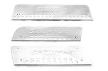 Mercedes Sprinter W906 2006–2018 Seuils de porte intérieurs OmsaLine (inox) 2 pcs, OmsaLine - Acier Inoxydable Italien photo 2