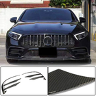 Mercedes CLS C257 2018- Extensions de Pare-chocs Avant (pour AMG-Line 2018-2020, Carbone) photo 1