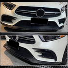 Mercedes CLS C257 2018- Extensions de Pare-chocs Avant (pour AMG-Line 2018-2020, Carbone) photo 5