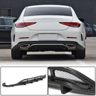 Mercedes CLS C257 2018- Diffuseur de Pare-chocs Arrière V2 pour AMG-Line 2018-2020, Carbone photo 1