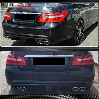Diffuseur arrière pour E63 AMG 2009-2013, Carbone photo 3