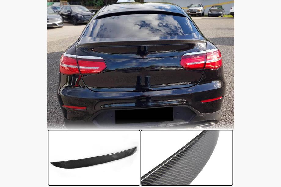 Mercedes GLC coupe C253 2016-2023 Casquette de Spoiler (Carbone) Image