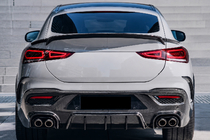 Mercedes GLE coupe C167 2019- Cache pare-chocs arrière carbone pour GLE 350/GLE450/GLE63 2019-2023 photo 3