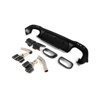 Diffuseur arrière avec embouts d’échappement GLE63 Carbon (2018-2026) photo 4