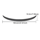 Mercedes GLA H247 2020- Aileron V2 (Carbone) photo 6