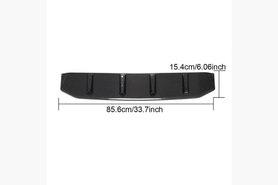 Mercedes GLA H247 2020- Diffuseur de pare-chocs arrière (pour AMG-Line, Carbone) Photo 6