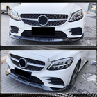 Mercedes C-class W206 2022- Lame de Pare-chocs Avant (pour AMG-Line, Carbone) photo 3