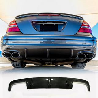 Diffuseur de pare-chocs arrière pour E55 AMG 2003-2006, Carbone photo 2