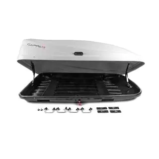 Coffre de toit EuroCap blanc (450 L) photo 4