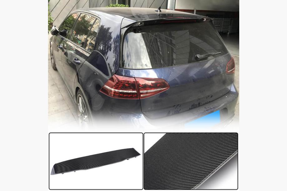 Volkswagen Golf 7/E-Golf 2012-2020 Spoiler V4 (pour GTI/R HB, Carbone) Image