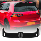 Volkswagen Golf 7/E-Golf 2012-2020 Aileron V6 (pour GTI/R HB, Plastique) photo 1