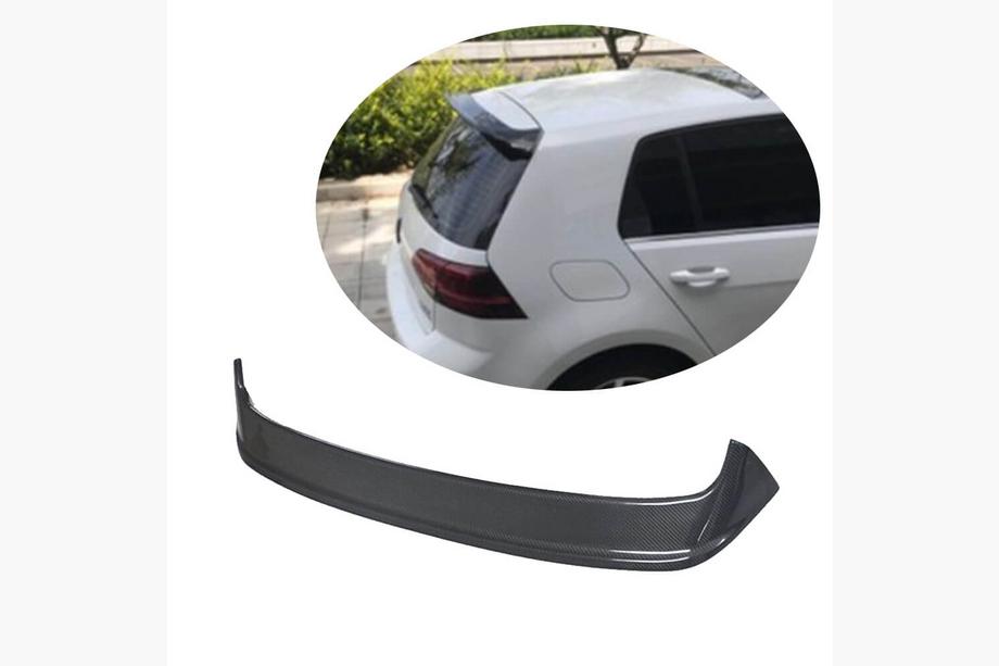 Volkswagen Golf 7/E-Golf 2012-2020 Spoiler (pour Base HB 2012-2017, Carbone) Image