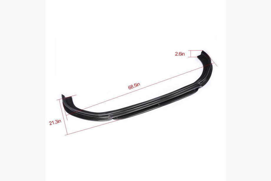 Volkswagen Golf 7/E-Golf 2012-2020 Lame Avant V3 pour GTI HB 2012-2017 Carbone Photo 6