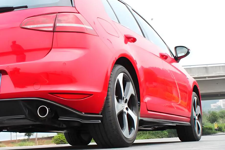 Volkswagen Golf 7/E-Golf 2012-2020 Bas de Caisse (pour GTI HB 2012-2017, Carbone) Photo 2