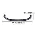 Volkswagen Golf 7/E-Golf 2012-2020 Lame avant pare-chocs (pour R/R-Line 2012-2017, Carbone) photo 6