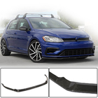 Volkswagen Golf 7/E-Golf 2012-2020 Lame Avant Pare-chocs V1 pour R/R-Line 2017-2020 Carbone photo 1
