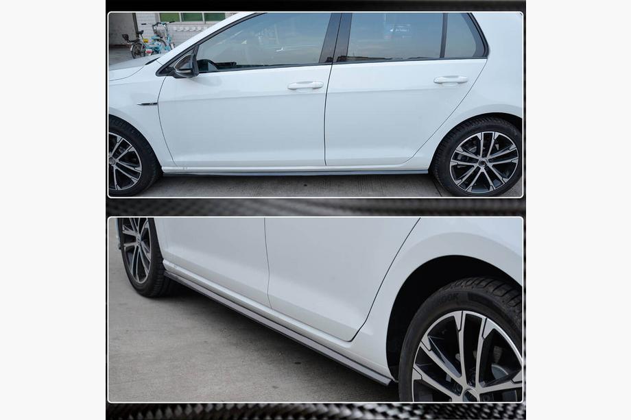 Volkswagen Golf 7/E-Golf 2012-2020 Bas de Caisse (pour R/R-Line 2017-2020, Carbone) Photo 3