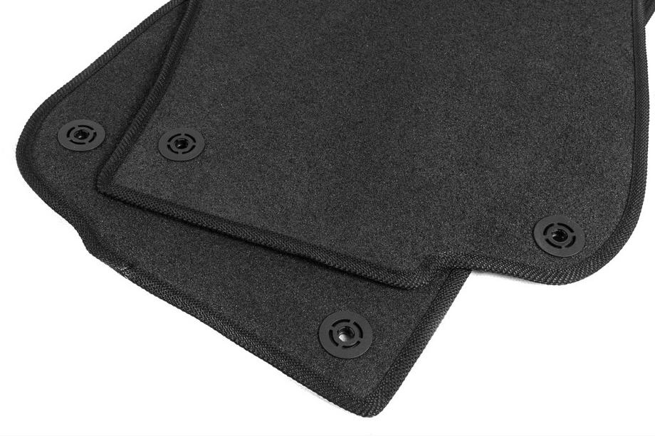 Chevrolet Malibu 2011-2018 Tapis de coffre textile Premium (Noir) Photo 4
