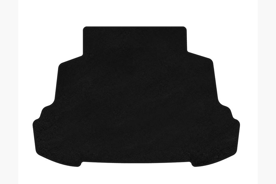 BYD F3 2005-2013 Tapis de coffre textile Premium (SD, Noir) Image