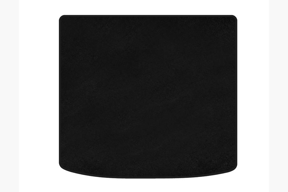 BMW X6 E71 2008–2014 Tapis de coffre textile Premium V-1 (Noir) Image